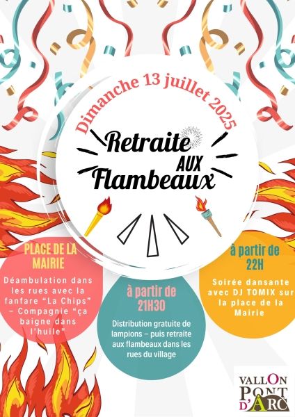 Retraite aux Flambeaux - 13 juillet 2025