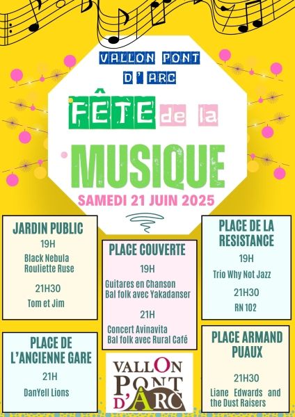 Fête de la musique 2025